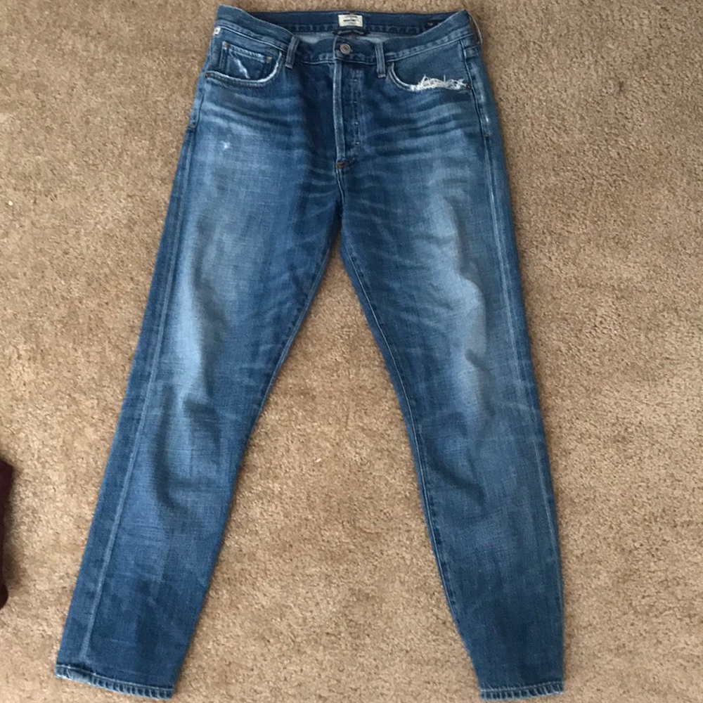 Citizens of Humanity Liya High Rise Classic Crop